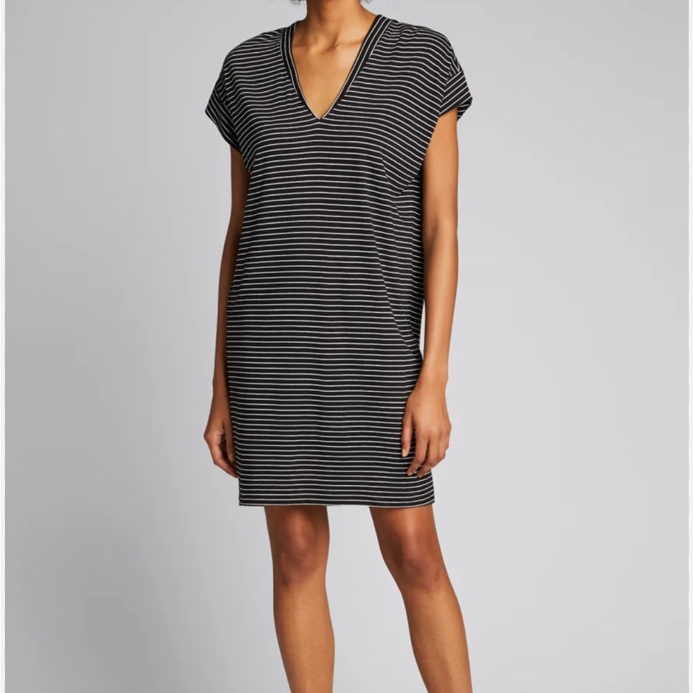 FRAME black / white shift dress - Size M
